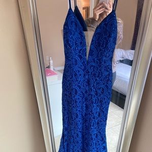Blue prom dress!!
